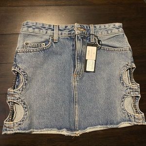 LF carmar denim skirt